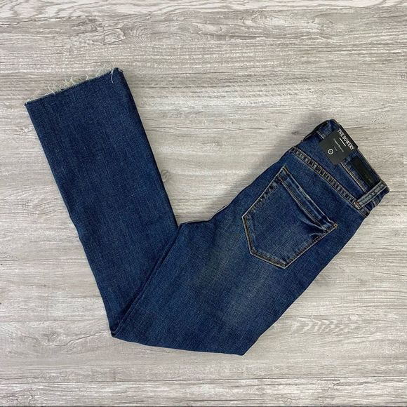 NWT BLANK NYC The Bowery Distressed Bootcut Jeans - Picture 3 of 13